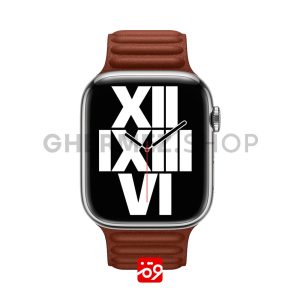 Apple Watch Series 8 Leather Link Band 45mm